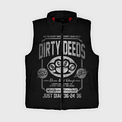 Женский жилет AC/DC: Dirty Deeds, цвет: 3D-красный