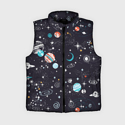 Женский жилет Загадочный космос