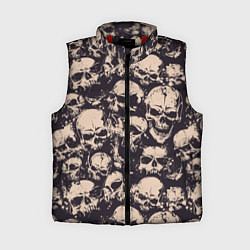 Женский жилет Черепа - паттерн