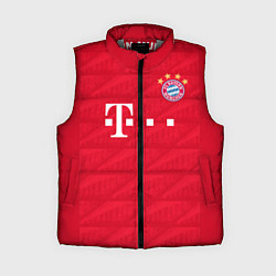 Женский жилет FC Bayern: Lewandowski Home 19-20, цвет: 3D-светло-серый