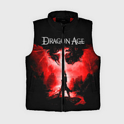 Женский жилет Dragon Age, цвет: 3D-красный