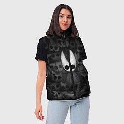 Женский жилет Hollow Knight, цвет: 3D-светло-серый — фото 2