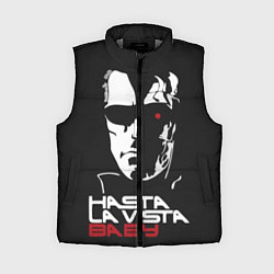 Женский жилет Hasta la vista baby, цвет: 3D-светло-серый