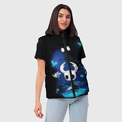 Женский жилет Hollow Knight, цвет: 3D-черный — фото 2