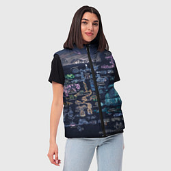 Женский жилет HOLLOW KNIGHT WORLD, цвет: 3D-красный — фото 2