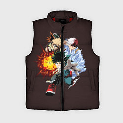 Женский жилет Моя геройская академия, цвет: 3D-красный