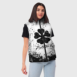 Женский жилет ЧЁРНЫЙ КЛЕВЕР, цвет: 3D-светло-серый — фото 2