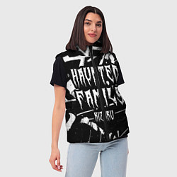 Женский жилет KIZARU - HAUNTED FAMILY, цвет: 3D-красный — фото 2