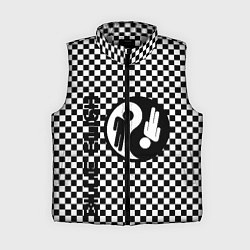 Женский жилет Billie Eilish: Yin-Yang, цвет: 3D-светло-серый