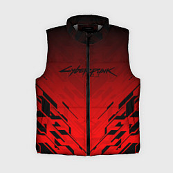 Женский жилет Cyberpunk 2077: Red Techno
