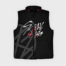 Женский жилет Stray Kids, цвет: 3D-красный