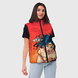 Женский жилет Wonder Woman, цвет: 3D-красный — фото 2