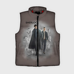 Женский жилет Sherlock, цвет: 3D-красный