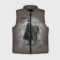 Женский жилет Sherlock, цвет: 3D-светло-серый