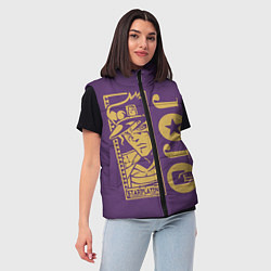 Женский жилет JoJo Bizarre Adventure, цвет: 3D-черный — фото 2