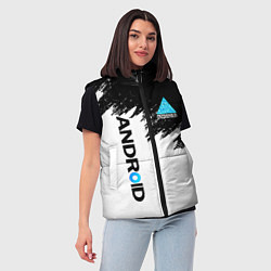 Женский жилет DETROIT BECOME HUMAN, цвет: 3D-черный — фото 2