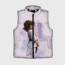 Женский жилет Кёкусинкай девушка, цвет: 3D-черный