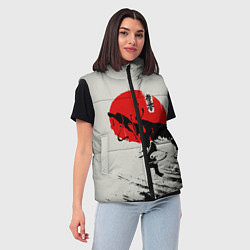 Женский жилет Kyokushinkai Karate, цвет: 3D-светло-серый — фото 2