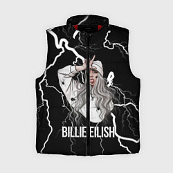 Женский жилет BILLIE EILISH, цвет: 3D-красный