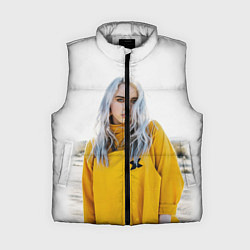Женский жилет BILLIE EILISH, цвет: 3D-светло-серый