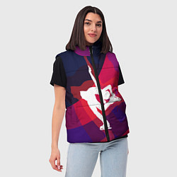 Женский жилет Фигурное катание, цвет: 3D-черный — фото 2