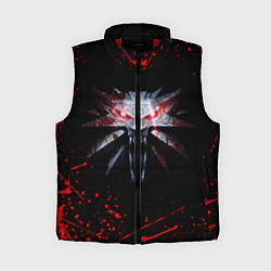 Женский жилет ВЕДЬМАК, цвет: 3D-красный