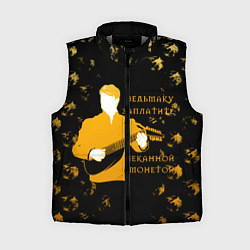 Женский жилет Ведьмак Сериал, цвет: 3D-светло-серый