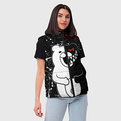 Женский жилет MONOKUMA, цвет: 3D-светло-серый — фото 2