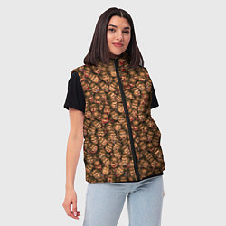 Женский жилет Doomguy Classic, цвет: 3D-красный — фото 2