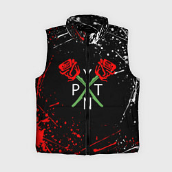 Женский жилет Payton Moormeier, цвет: 3D-черный