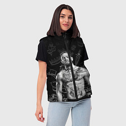 Женский жилет CONOR McGREGOR, цвет: 3D-черный — фото 2