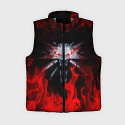 Женский жилет ВЕДЬМАК, цвет: 3D-светло-серый