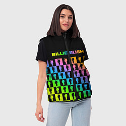 Женский жилет BILLIE EILISH, цвет: 3D-красный — фото 2