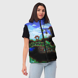 Женский жилет TERRARIA EXCLUSIVE, цвет: 3D-черный — фото 2