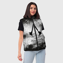 Женский жилет Assassin’s Creed, цвет: 3D-черный — фото 2