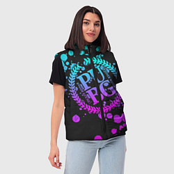 Женский жилет PUBG, цвет: 3D-красный — фото 2