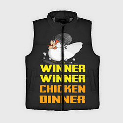 Женский жилет Winner Chicken Dinner, цвет: 3D-светло-серый