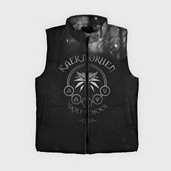 Женский жилет ВЕДЬМАК, цвет: 3D-светло-серый