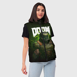 Женский жилет Doom Eternal, цвет: 3D-красный — фото 2