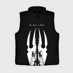 Женский жилет Hollow Knight, цвет: 3D-черный