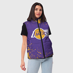 Женский жилет LA LAKERS, цвет: 3D-светло-серый — фото 2