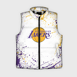 Женский жилет LA LAKERS, цвет: 3D-черный