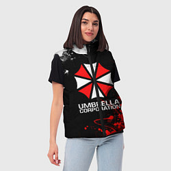 Женский жилет UMBRELLA CORPORATION, цвет: 3D-красный — фото 2