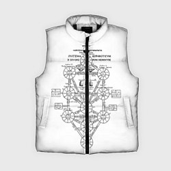 Женский жилет EVa-updown, цвет: 3D-черный