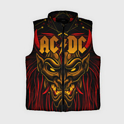 Женский жилет ACDC, цвет: 3D-красный