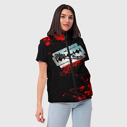 Женский жилет JUDAS PRIEST, цвет: 3D-черный — фото 2