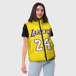 Женский жилет Kobe Bryant 24, цвет: 3D-черный — фото 2