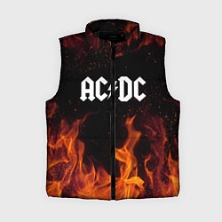 Женский жилет AC DC, цвет: 3D-черный