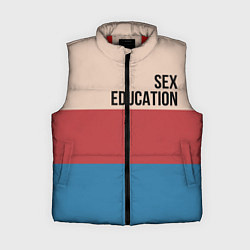 Женский жилет Половое воспитание, цвет: 3D-красный