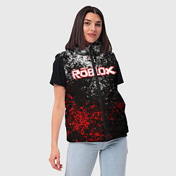 Женский жилет ROBLOX, цвет: 3D-черный — фото 2